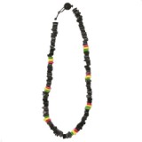 Rasta Beads 17.5